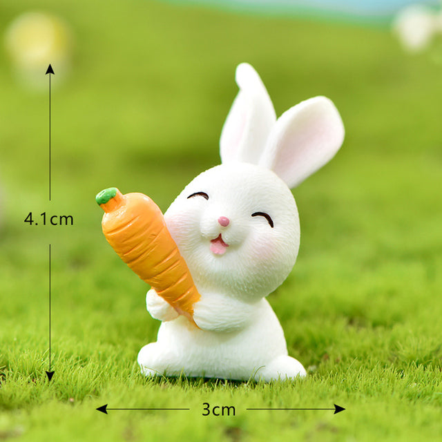 Easter Bunny Decoration Craft Miniature