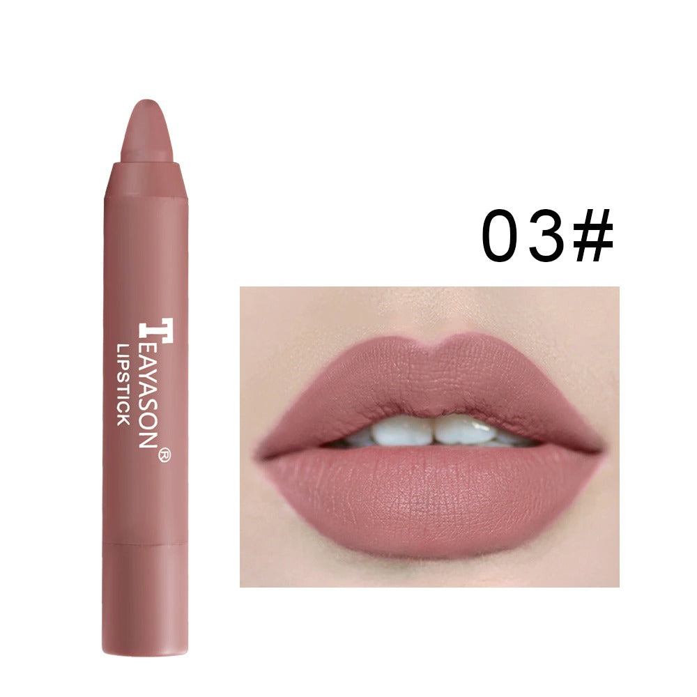 12 Colors Velvet Matte Lipsticks Pencil