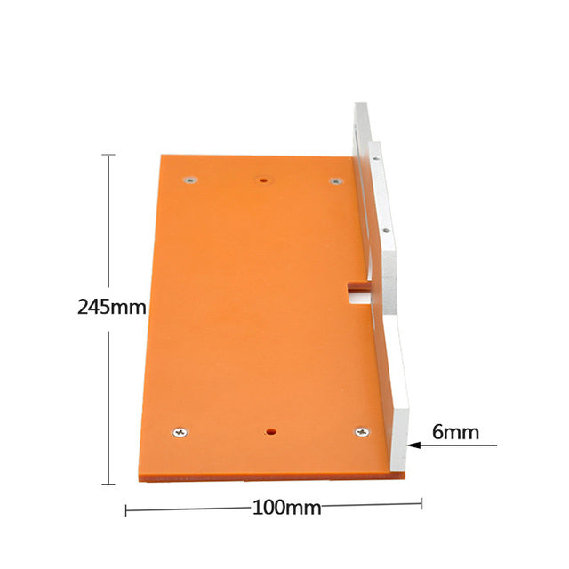 Aluminium Router Table Insert Plate Electric Wood
