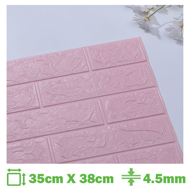 3D Wall Stickers Self Adhesive Wallpaper