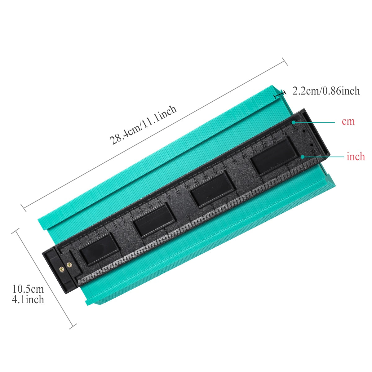 Contour Gauge Plastic Profile