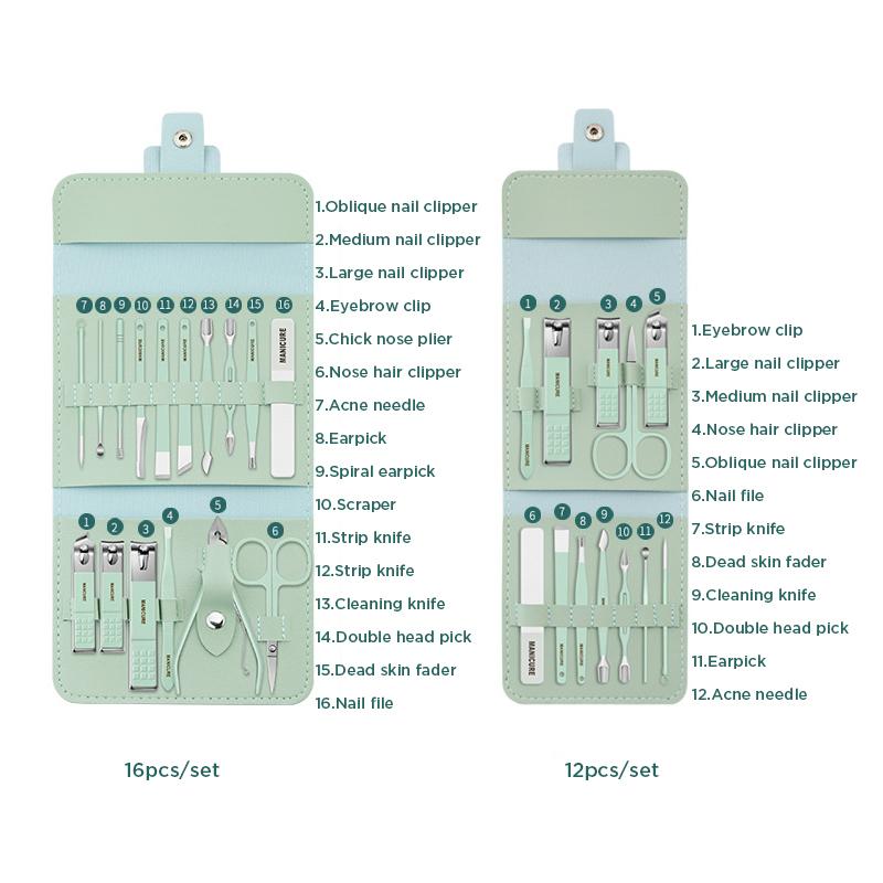 Professional Nail Cutter Pedicure Scissors Set
