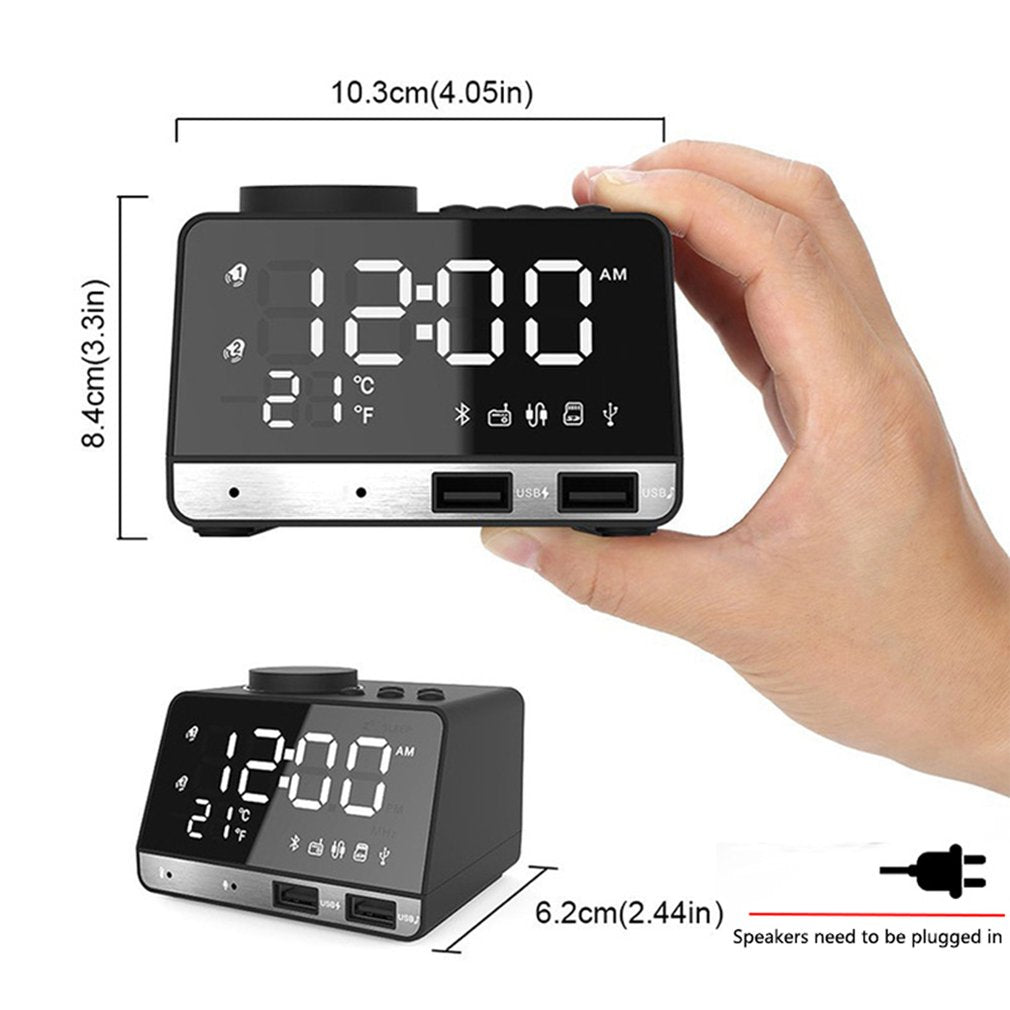K11 Alarm Clock Speaker Mobile Phone Charging