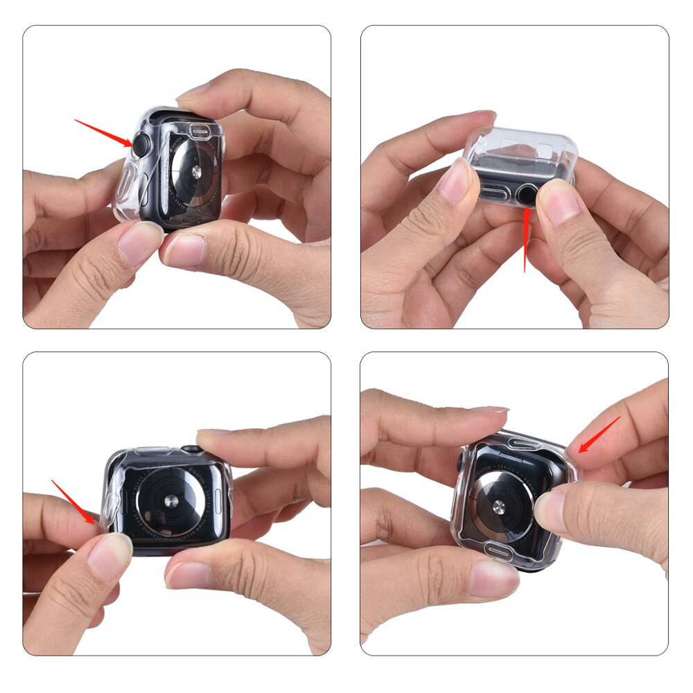 360 Cover for Apple Watch Case