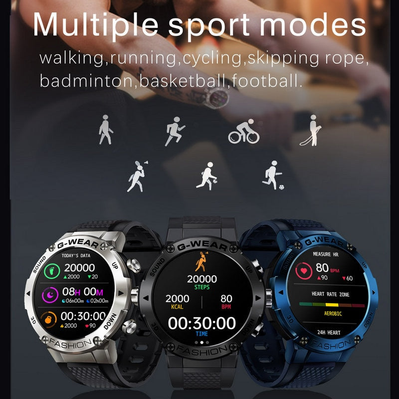 Sports Smart Watch Men BT Phone Call Customize