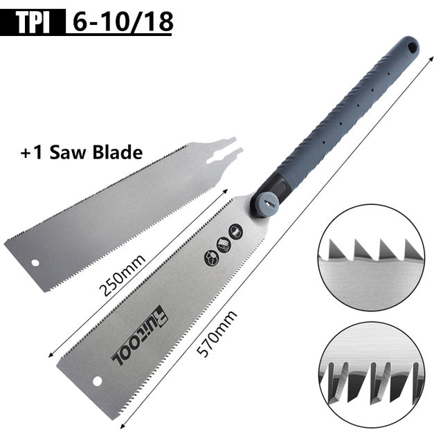 Manganese Steel Folding Wood Saw For Tenon Cutting