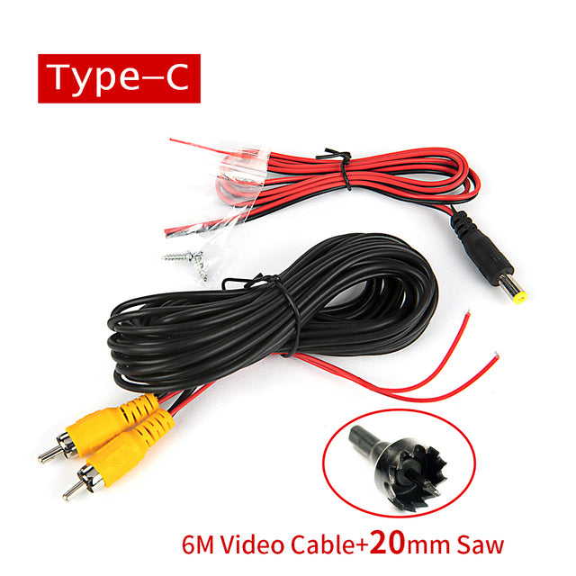 Hippcorn Reverse Camera Video Cable for Car