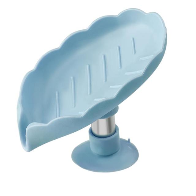 Leaf Shape Box Drain Soap Holder
