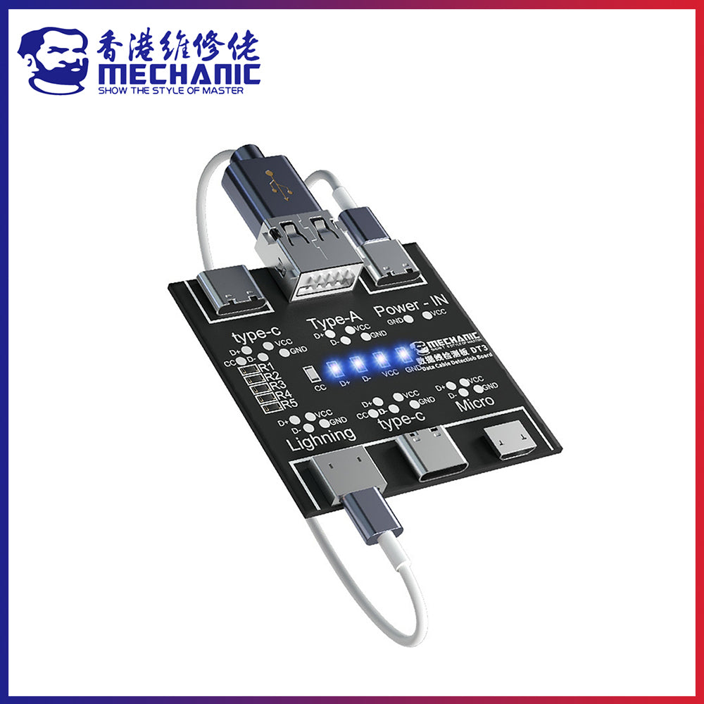Data Cable Detection Board USB Cable Tester