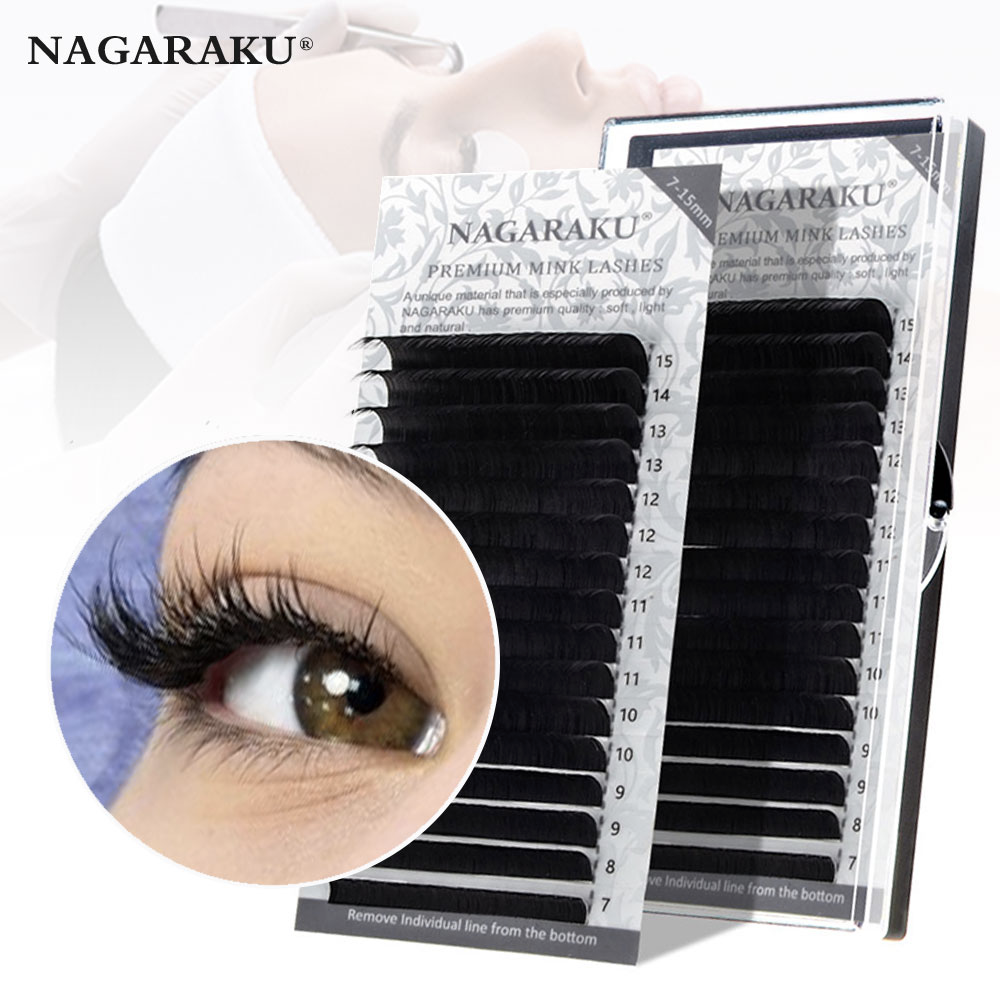 Premium natural synthetic individual eyelash
