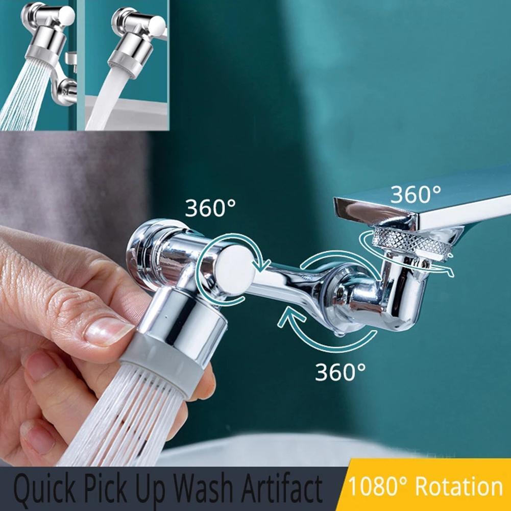 Universal 1080° Rotation Faucet Aerator Splash