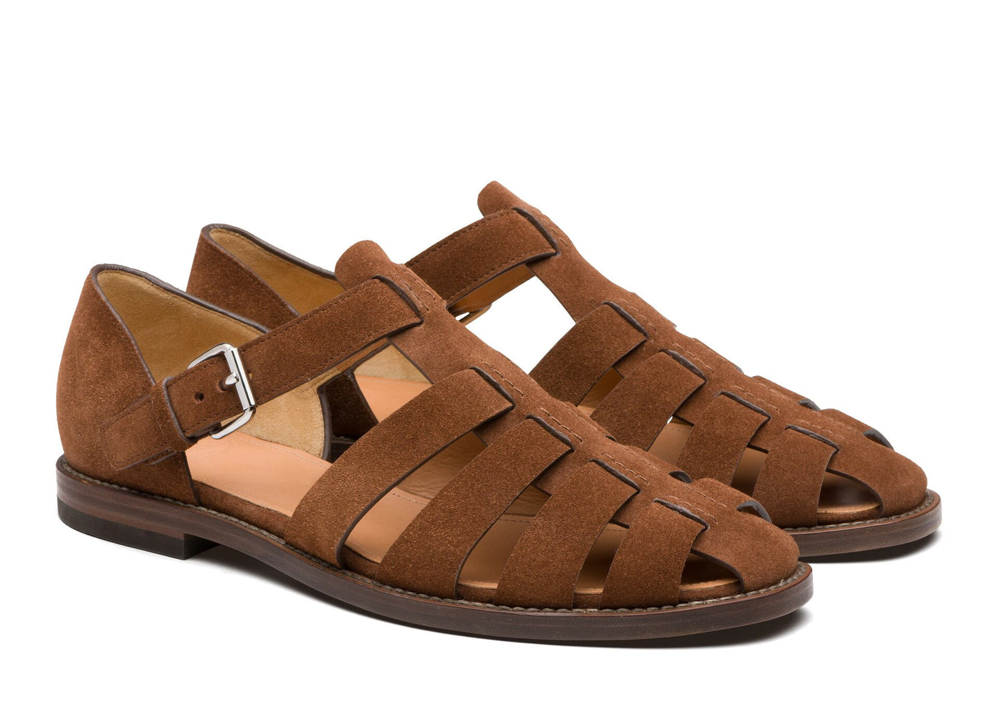 Sandals Leather Dress Shoes Outdoor Soft Pointed Classic Light Sandals
