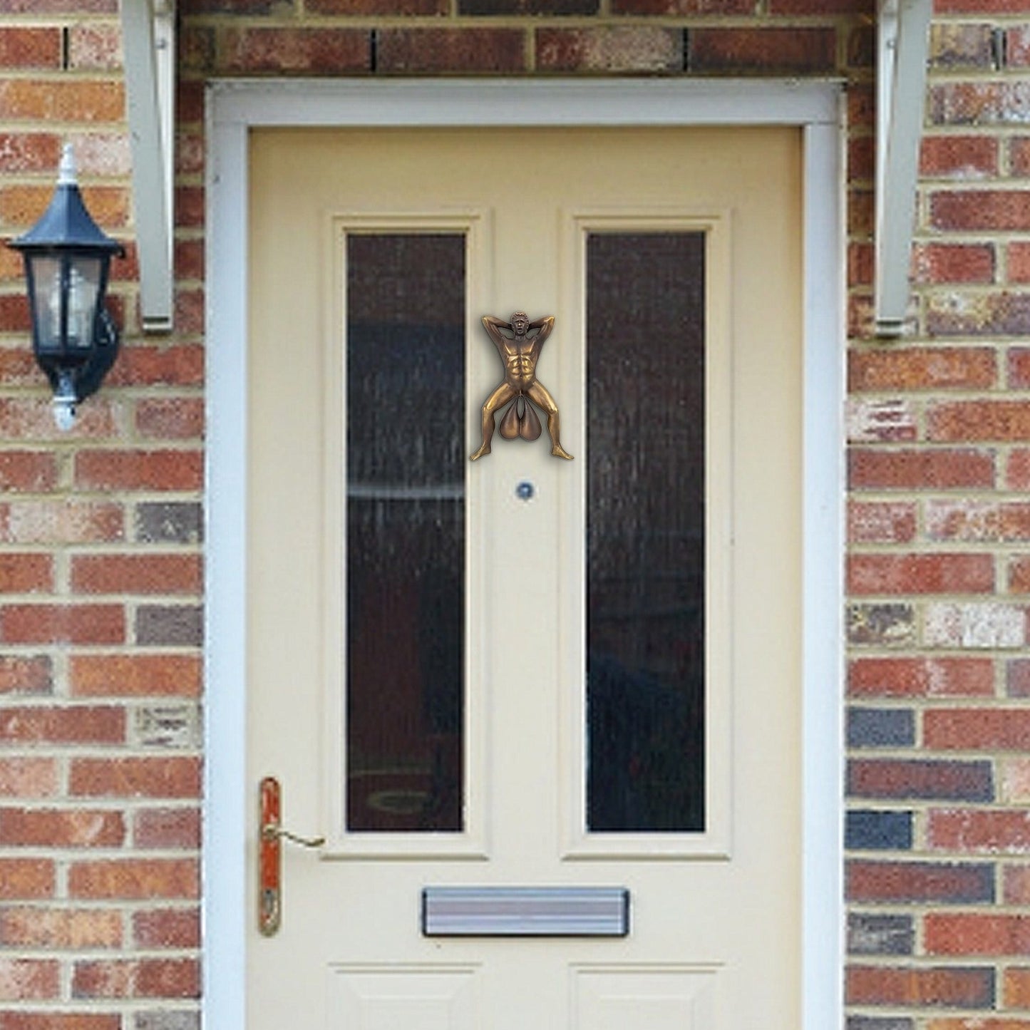 Manly Balls Door Knocker Ornament Home Decor