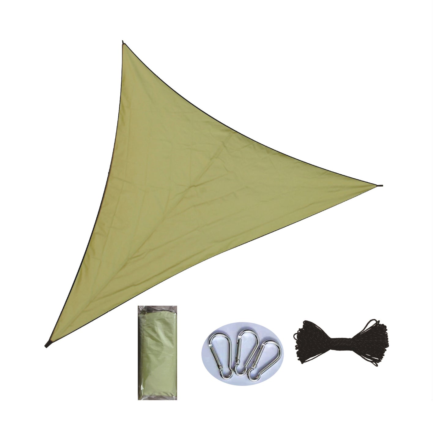 Sun Shade Sail Canopy Triangle Awning Shelter