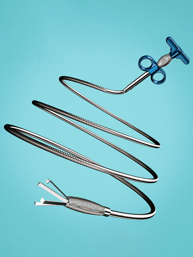 Snake Spring Pipe Dredging Tool