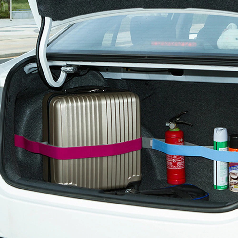 Creative Car Trunk Storage Device Hook and Loop
