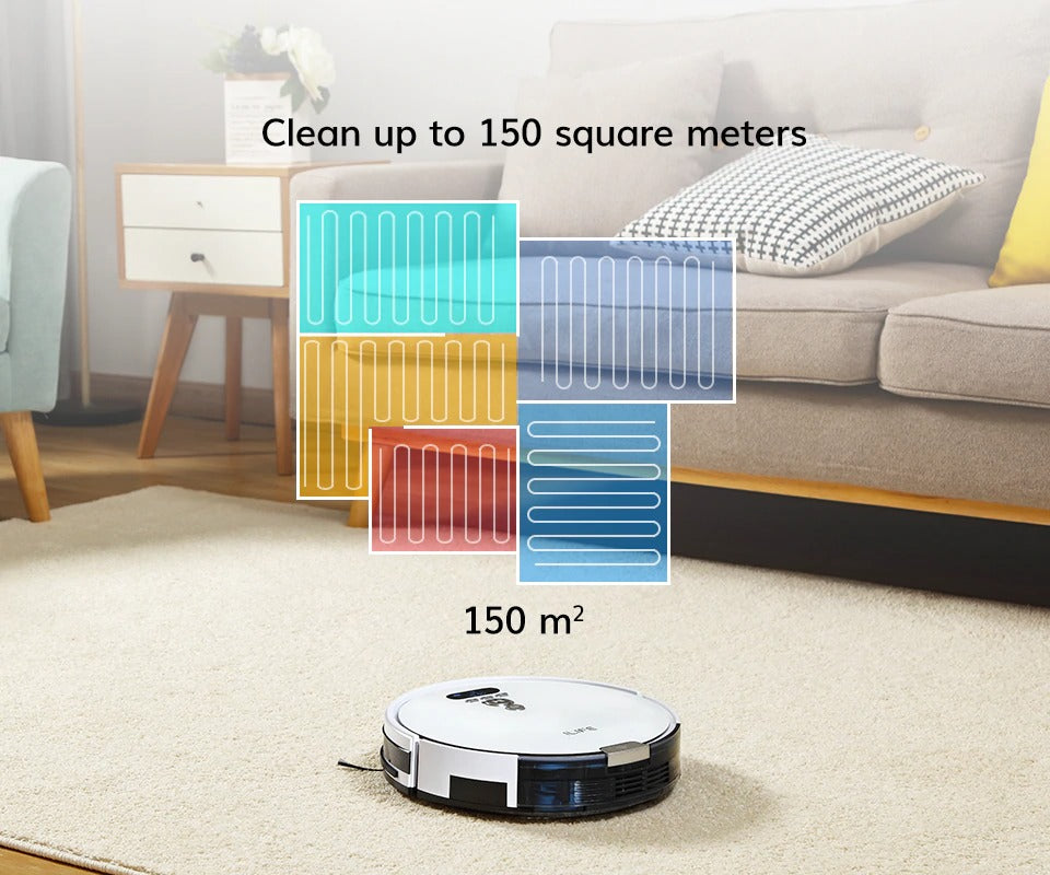 ILIFE V8 Plus Robot Vacuum Cleaner  Large Dustbin Water Tank