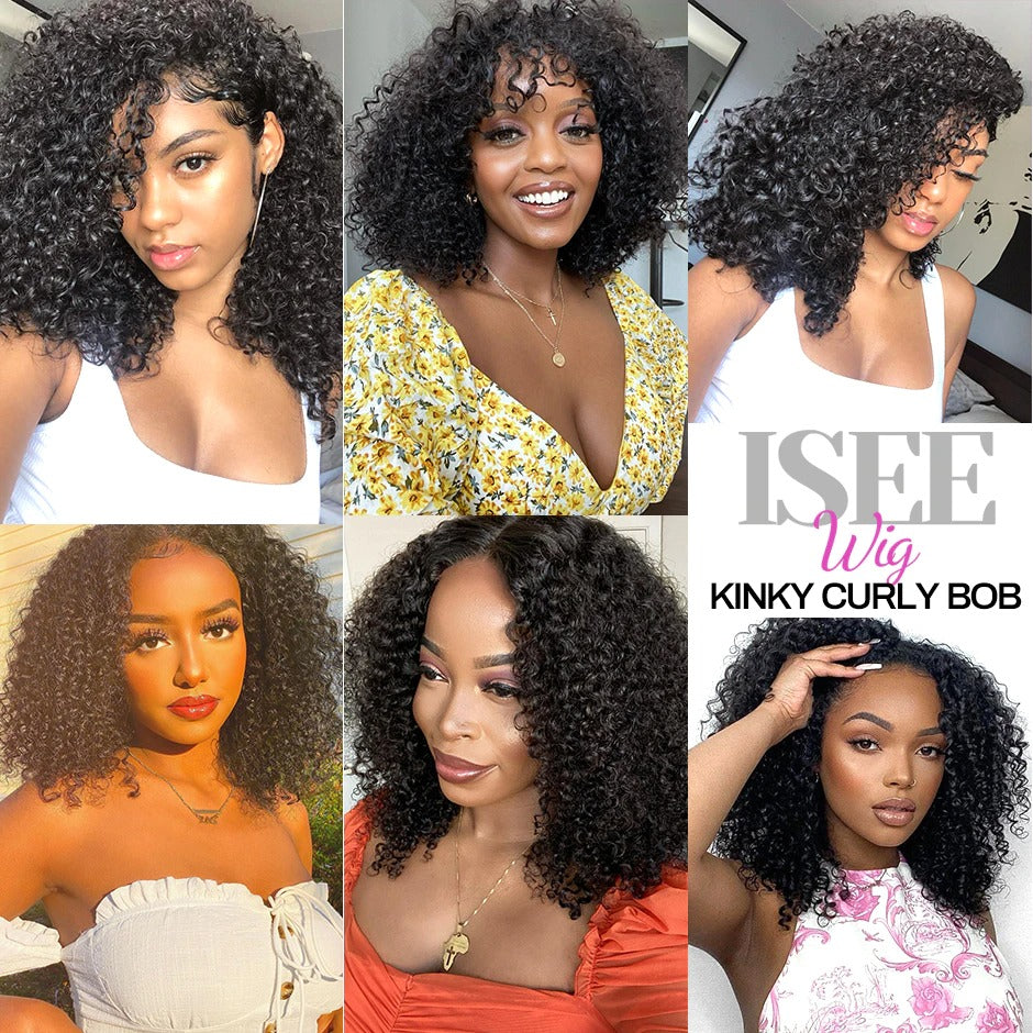 HAIR Curly Lace Front Wigs For Women Kinky Curly Lace Frontal Wig