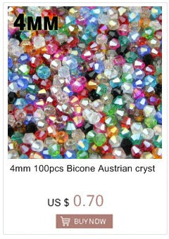 3mm 200pcs AAA Bicone Upscale Austrian crystals beads