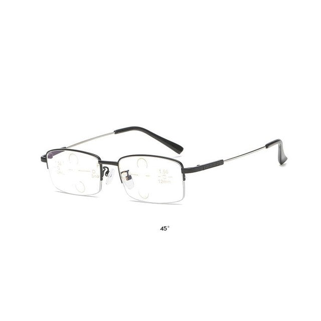 Metal Titanium Bifocal Reading Glasses