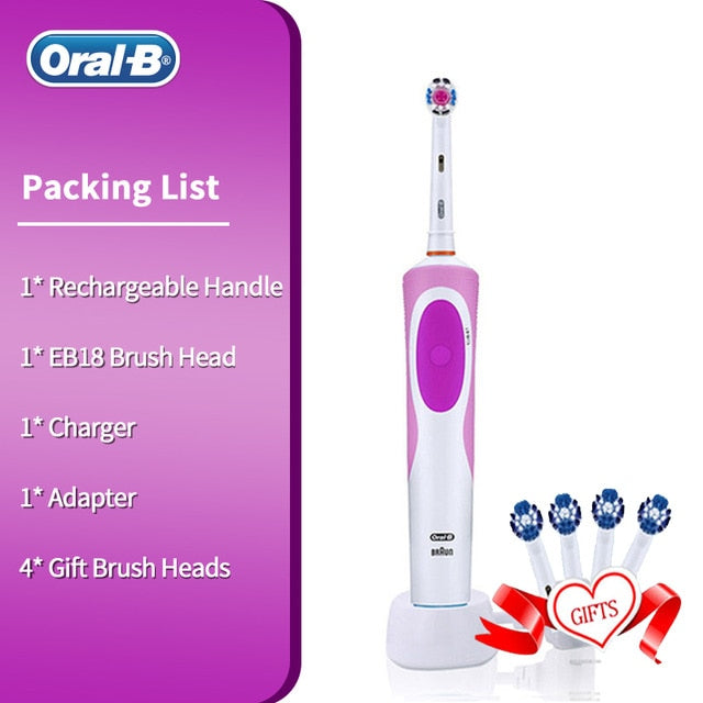 Vitality Electric Toothbrush Rechargeable 2D