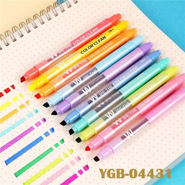 Highlighter pen pastel markers