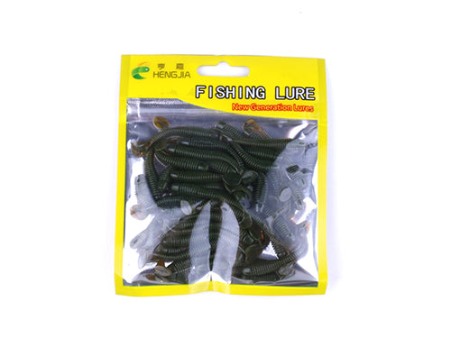 T Tail Silicone Soft Bait Fishing Worms