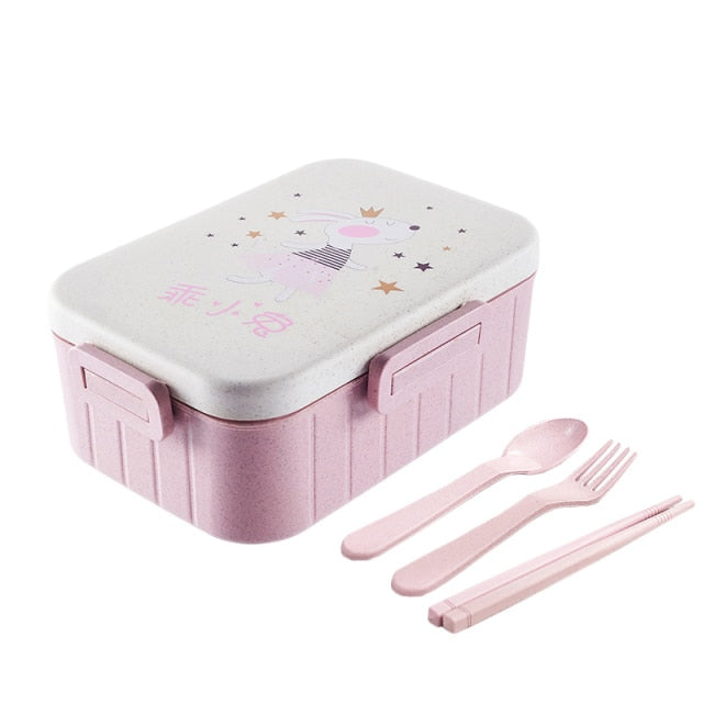 Cute Cartoon Lunch Box Microwave