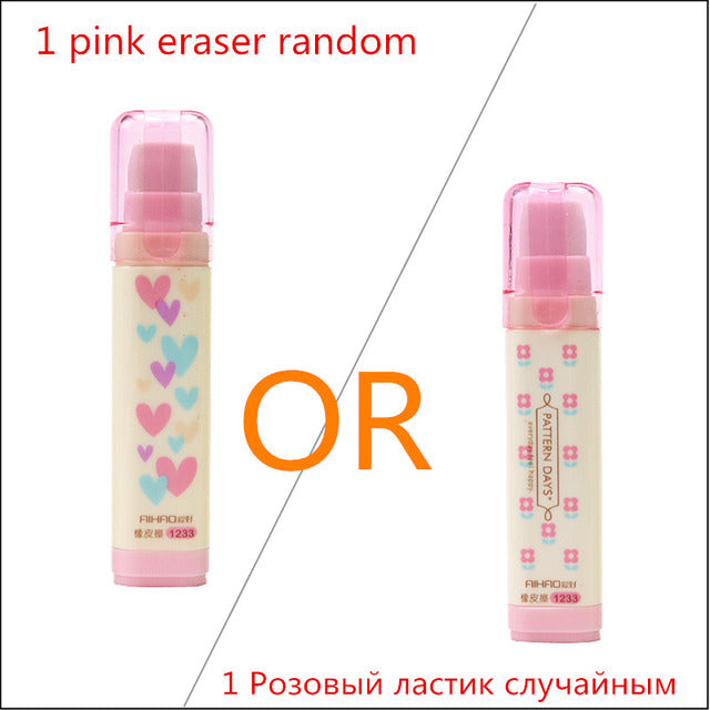 Kawaii Heart Flower Rubber pencil Erasers
