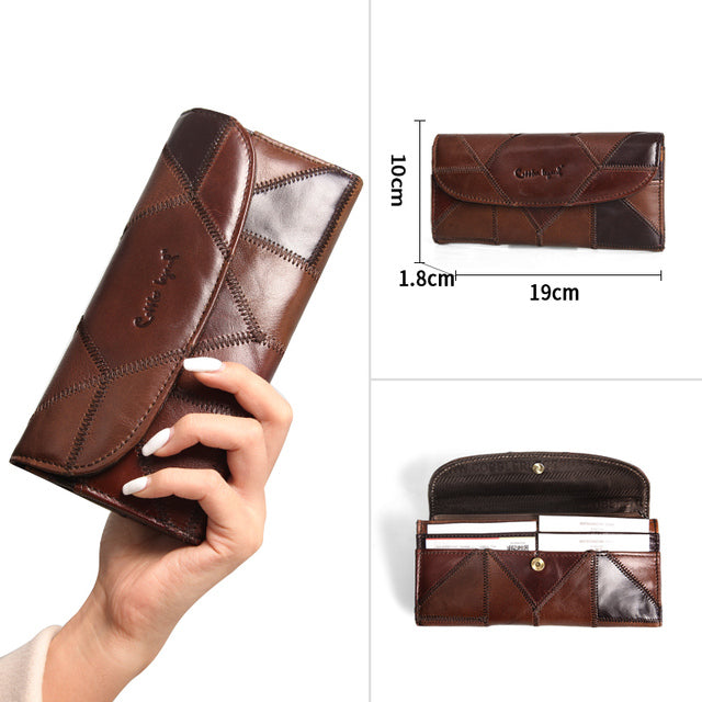 Legend Diamonds Patchwork Woman Wallet