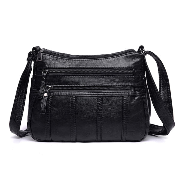 Fashion Women Crossbody Bag Black Soft