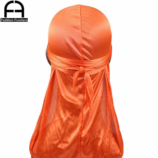 Unisex Women Men Silk Durag Turban