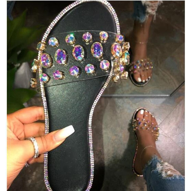 Glitter Slippers Summer Sandals