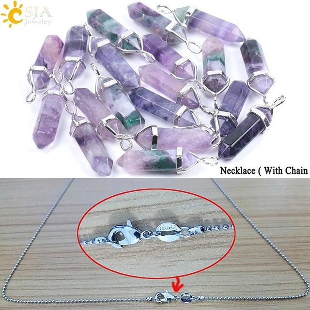 Necklaces Crystal Natural Gem Stone