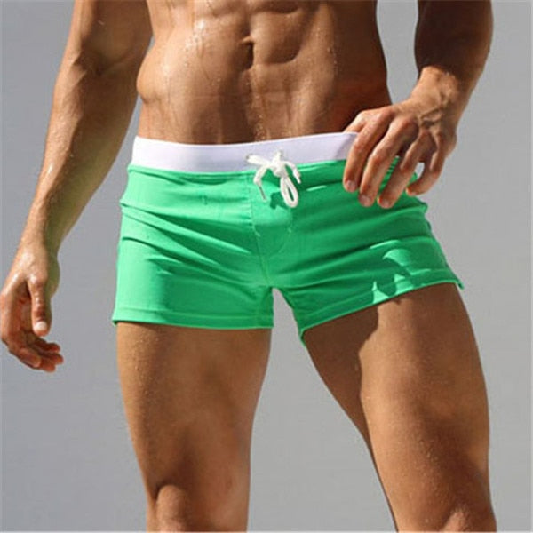2020 New Swimwear Men Sexy swimming trunks