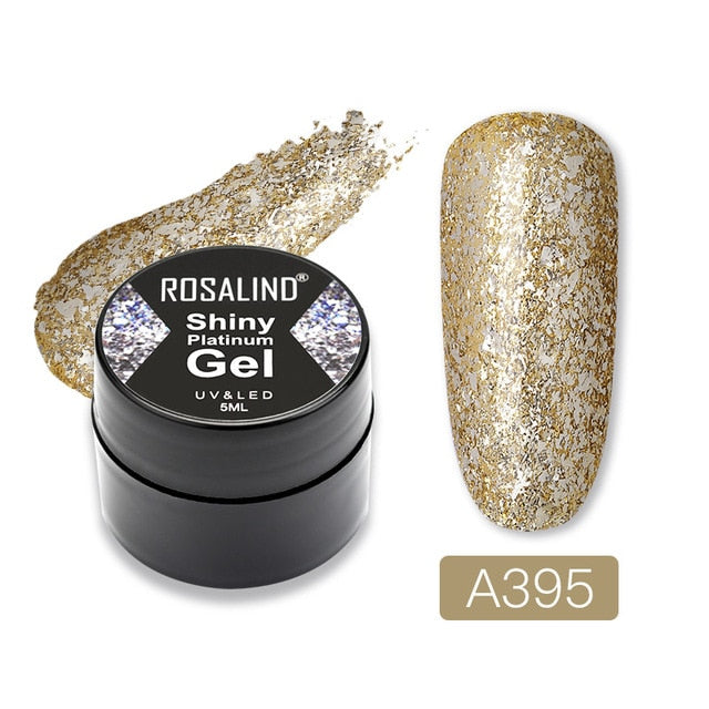 Gel Nail Polish Glitter Paint Hybrid Varnishes