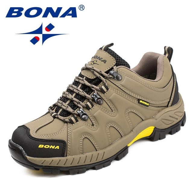 BONA New Arrival Classics Style Men Hiking Shoes