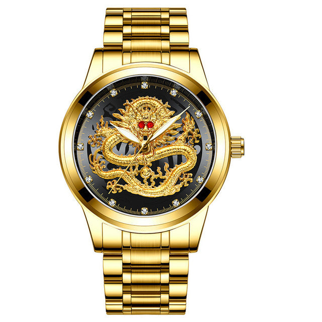Golden Watches Dragon Watch