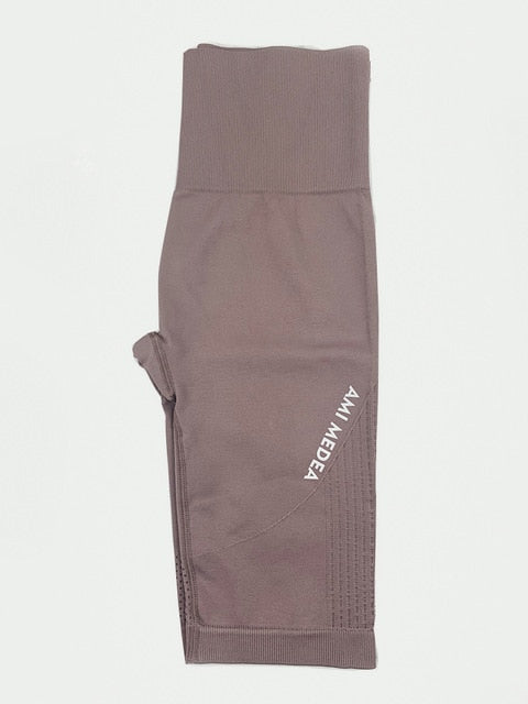 High Waist Seamless Yoga Shorts