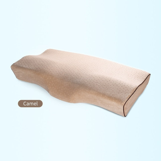 Memory Foam Orthopedic Pillow Neck Butterfly Shaped