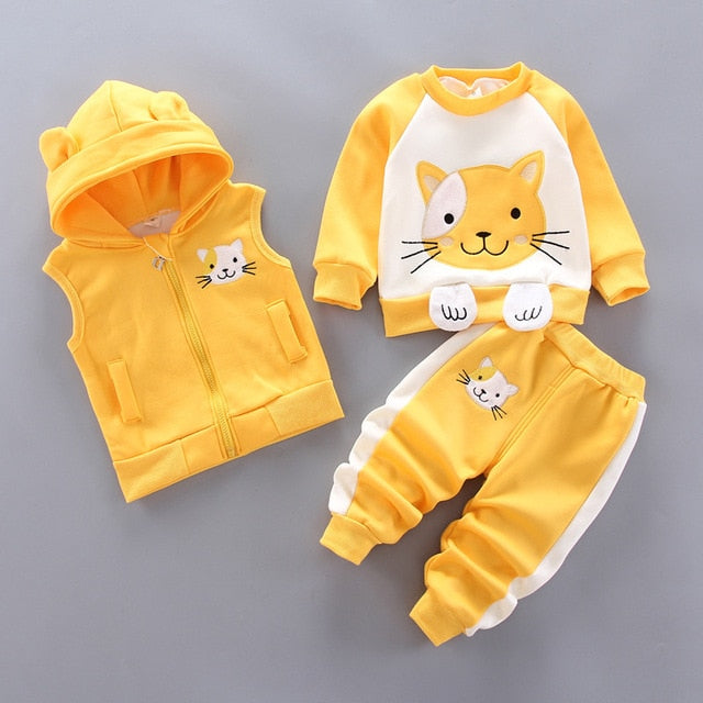 Fashion Baby Boys Clothes Autumn Winter Warm