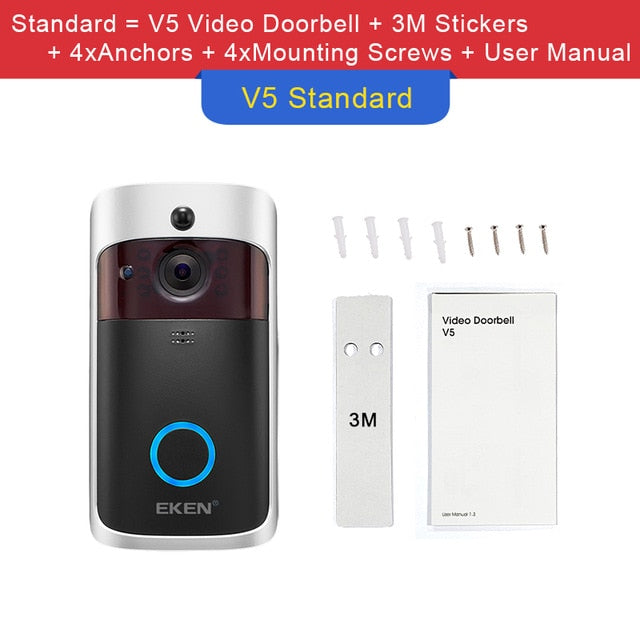 V5 Smart IP Video Intercom WIFI Video Door Bell