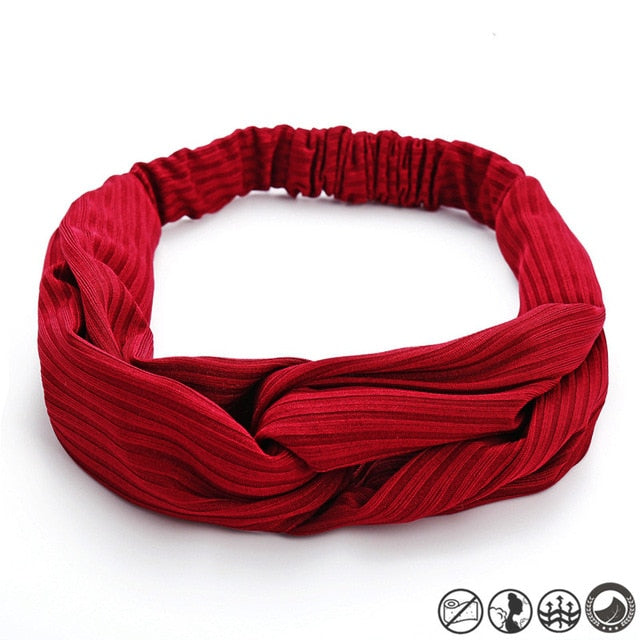 13 Color Cotton Headband For Women Girl Baby