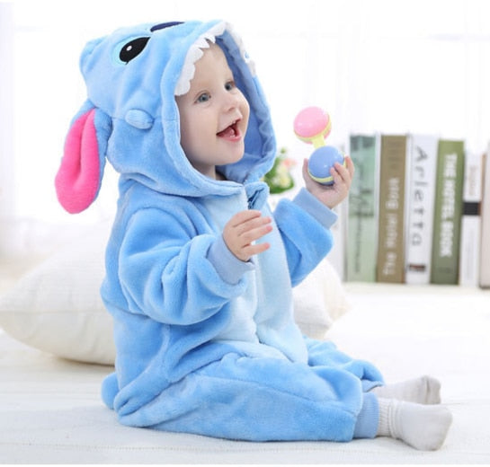 Baby Romper Newborn Hooded Infant Clothing