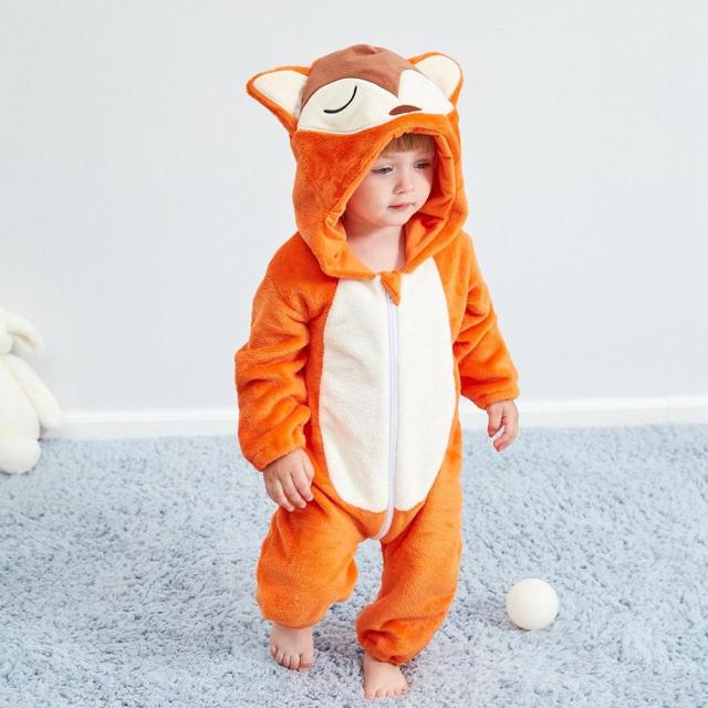 Baby Romper Newborn Hooded Infant Clothing