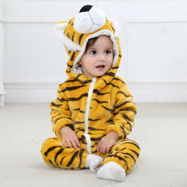 Baby Romper Newborn Hooded Infant Clothing