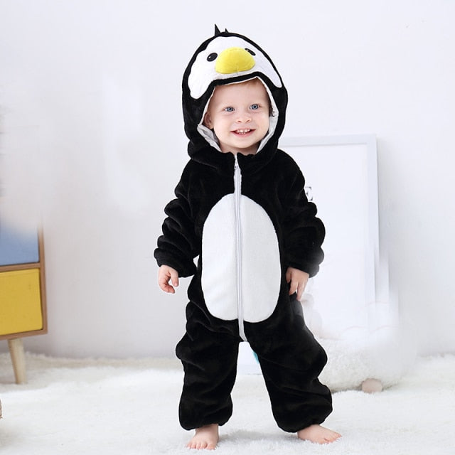 Baby Romper Newborn Hooded Infant Clothing