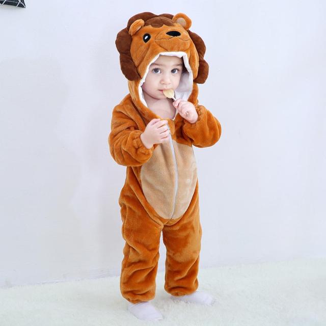 Baby Romper Newborn Hooded Infant Clothing