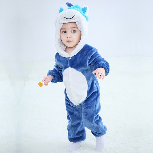 Baby Romper Newborn Hooded Infant Clothing