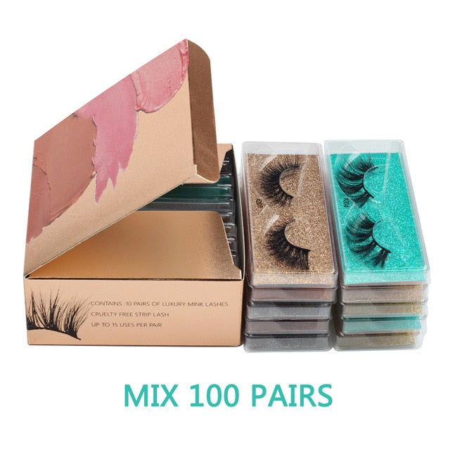 Eyelashes 3d Mink Lashes Mink Eyelashes Natural Soft